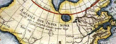 Closeup of North America from the previous map.